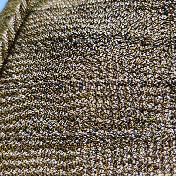 Grunge Baddie Edgy Collezione New York Handbag Small Metallic Cording Magnetic - Picture 9 of 12